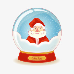 圣诞节水晶球素材