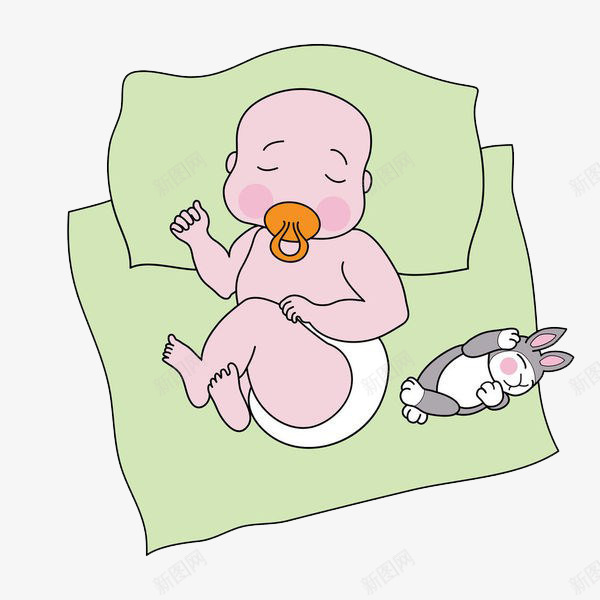 在地毯上睡觉的宝宝png免抠素材_88icon https://88icon.com 卡通手绘 地毯 奶嘴 婴儿 宝宝 小孩 熟睡 熟睡的婴儿 睡眠 睡觉 进入梦乡