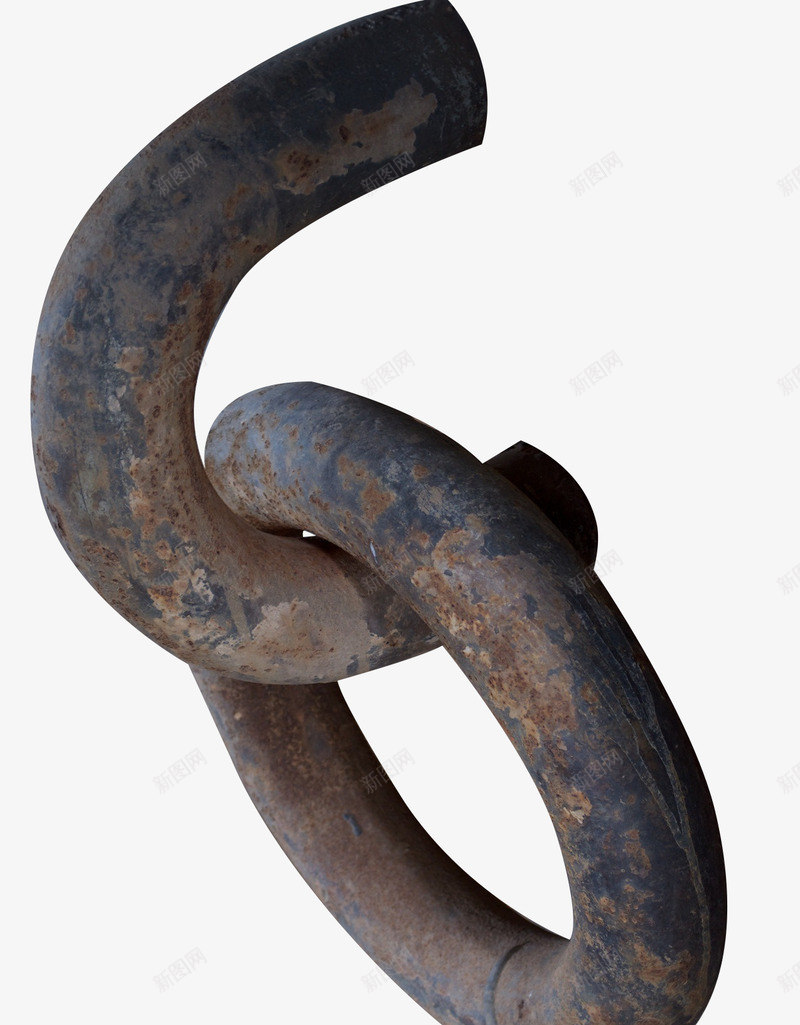 半圆环形铁锈铁链png免抠素材_88icon https://88icon.com 半圆 圆环 铁链 铁锈