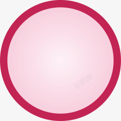 圆形粉色装饰促销板矢量图素材