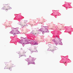 粉色小星星素材