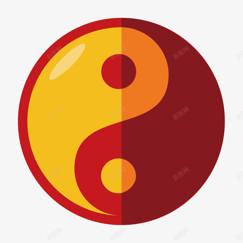 彩色太极吉祥图案元素矢量图ai免抠素材_88icon https://88icon.com 传统 光泽 卡通插画 太极 彩色 手绘 武术 渐变 矢量图 质感 阴阳