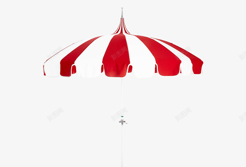 红色白色条纹遮阳伞png免抠素材_88icon https://88icon.com 条纹 白色 红色 遮阳伞