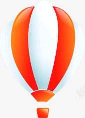 橙色条纹热气球光棍节png免抠素材_88icon https://88icon.com 光棍 条纹 橙色 热气球