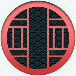 中国风装饰圆环素材