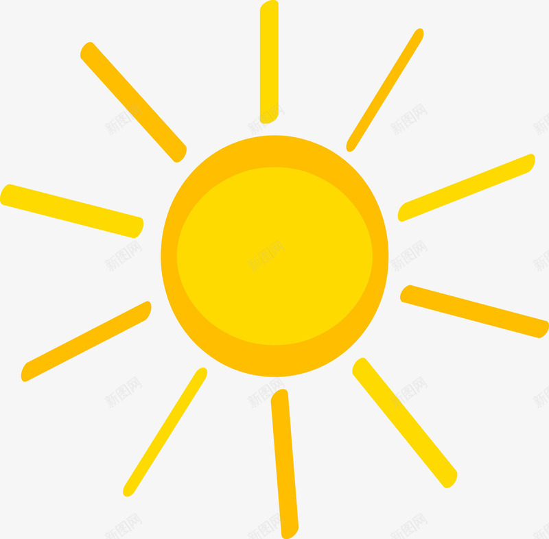 金色发光太阳png免抠素材_88icon https://88icon.com 光芒四射 卡通太阳 圆形 圆环 太阳 太阳矢量图 金太阳 金色 阳光
