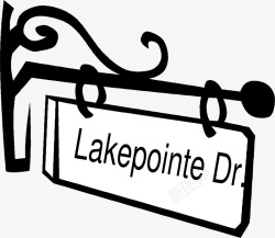 商店指示牌素材