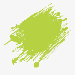绿色泼墨矢量图素材