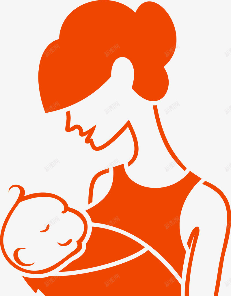 母亲节母抱婴剪影矢量图ai免抠素材_88icon https://88icon.com 剪影 婴儿 母亲节 母抱婴 矢量人物 矢量图