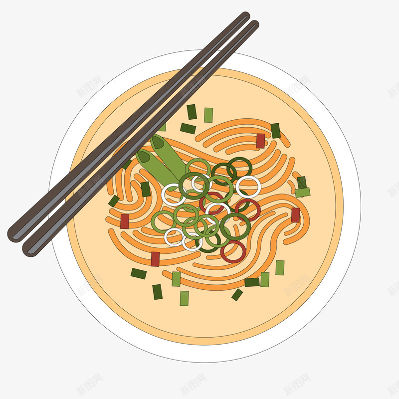 俯视图面食食物矢量图ai免抠素材_88icon https://88icon.com 俯视图 卡通 美味 美食 面食 食物设计 矢量图