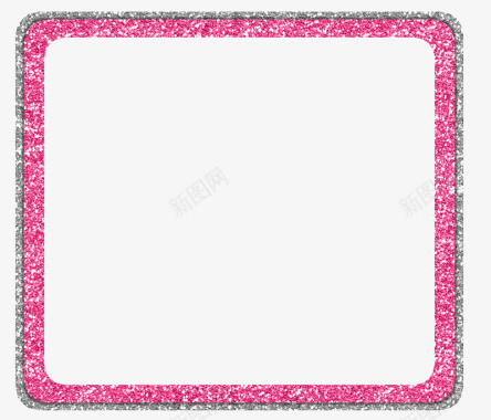 粉色香槟边框图标卡通质感边框图标