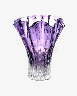 紫色水晶通明玻璃杯素材