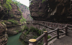 红石峡风景素材