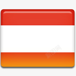红白条纹国旗图标图标