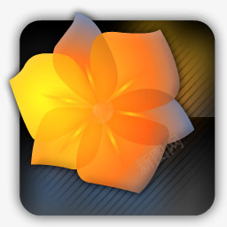 水晶苹果logo图标下载水晶软件桌面图标图标