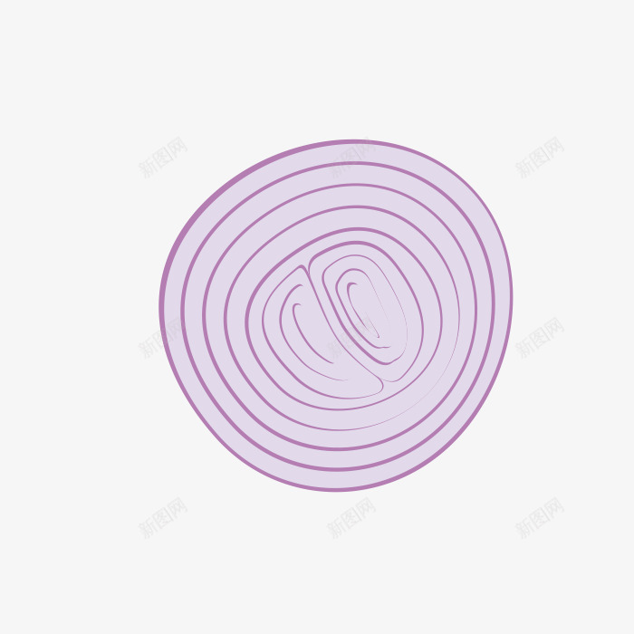 一块洋葱png免抠素材_88icon https://88icon.com 一块 卡通 圆形 圆环 手绘 洋葱 简图 紫色 蔬菜