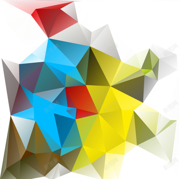 缤纷炫彩几何三角菱形背景图案图png免抠素材_88icon https://88icon.com 彩色炫彩背景 扁平底纹 炫彩几何三角菱形 炫彩底纹