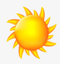 抽象太阳矢量图素材