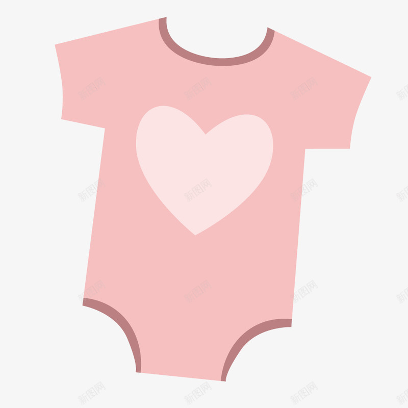 服装款式图矢量图eps免抠素材_88icon https://88icon.com 夏装 婴儿装 版型 童装 矢量图