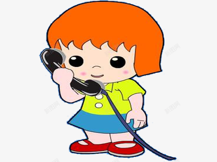 小女孩听电话png免抠素材_88icon https://88icon.com 听电话 小女孩打电话 小孩听电话 手绘小女孩 打电话 拨打电话 接听电话