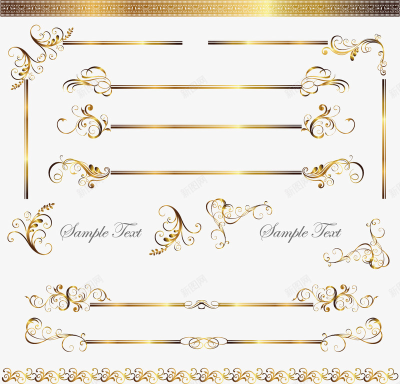 黄色简约条纹边框纹理png免抠素材_88icon https://88icon.com 免抠PNG 条纹 简约 边框纹理 黄色