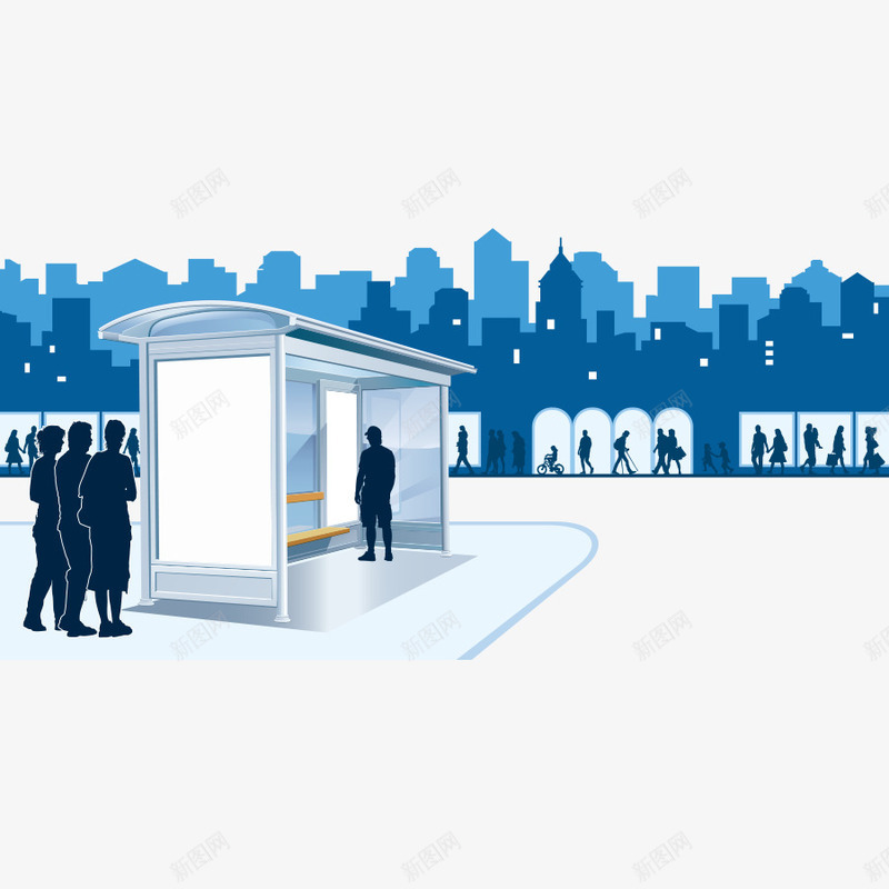 城市背景都市人生活图png免抠素材_88icon https://88icon.com 人群 路边 都市 高楼大厦