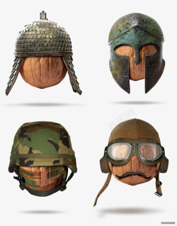 原始部落的各种帽子饰品素材