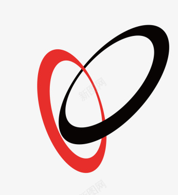 logo卡通扁平化logo标识圆环矢量图图标图标
