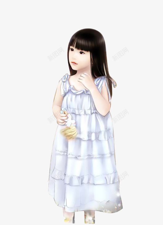 小说小女孩小孩png免抠素材_88icon https://88icon.com 免扣 小女孩 小孩 小说