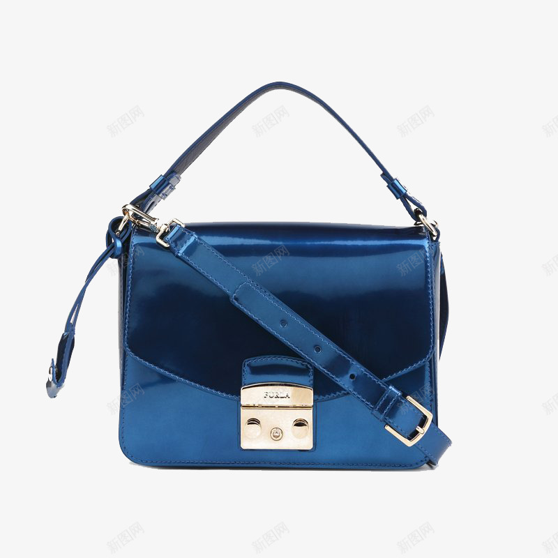 芙拉包水晶蓝png免抠素材_88icon https://88icon.com 产品实物 水晶蓝 皮包 芙拉
