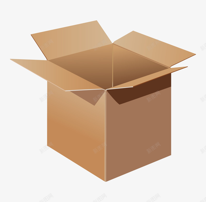 立体简约纸盒装饰广告png免抠素材_88icon https://88icon.com 快递盒子 搬家盒子 收纳盒 盒子 立体纸盒 纸盒 纸箱纸盒