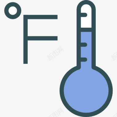 水银温度计图标图标