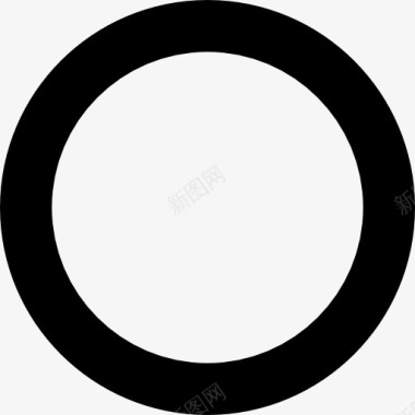 圆形状圆图标图标
