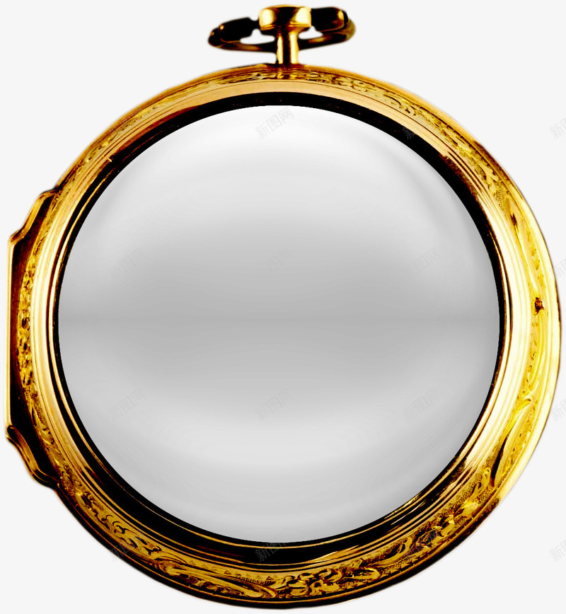 金色圆环镜框png免抠素材_88icon https://88icon.com 圆环 金属镜框 金色镜框