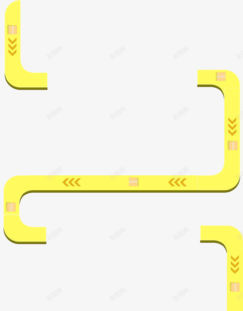 立体双十二黄色产品快递传动带png免抠素材_88icon https://88icon.com 传动带 双十二快递传动带 双十二黄色产品快递传动带 快递传动带 黄色立体传动带