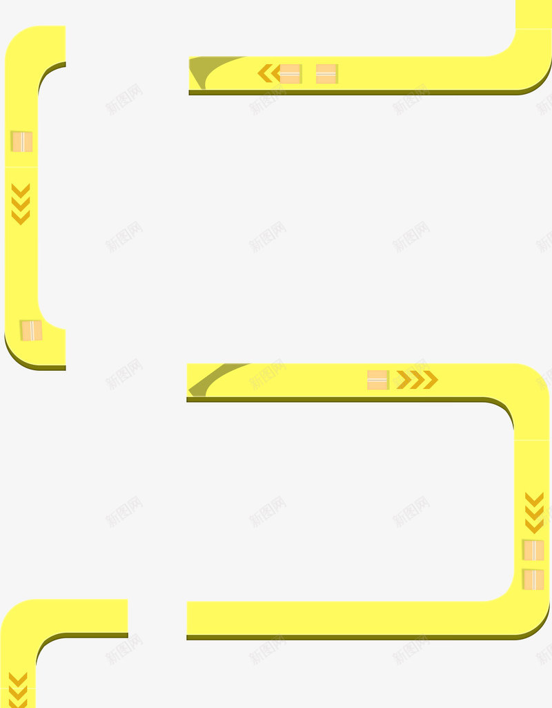 立体双十二黄色产品快递传动带png免抠素材_88icon https://88icon.com 传动带 双十二快递传动带 双十二黄色产品快递传动带 快递传动带 黄色立体传动带