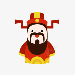 卡通财神素材