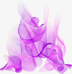紫色科技条纹素材
