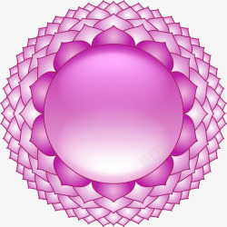 手绘花纹圆环素材