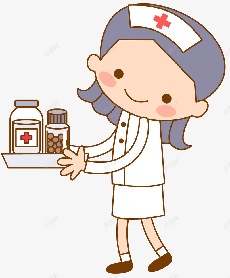 护士药品矢量图eps免抠素材_88icon https://88icon.com 医院 护士 矢量素材 药品 矢量图