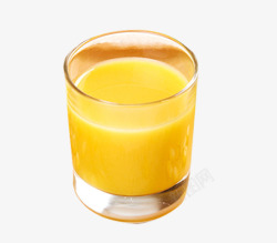玻璃杯里的玉米汁素材