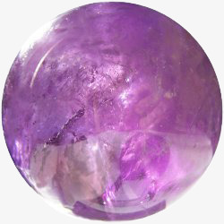 紫色水晶珠素材