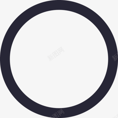 返回符号组件圆环矢量图图标图标