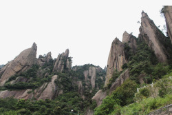 华山三清山自然景观高清图片