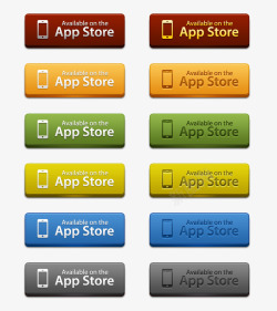 Appstore按钮素材