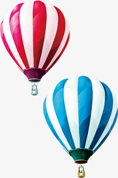 粉色条纹热气球淘宝促销png免抠素材_88icon https://88icon.com 促销 条纹 热气球 粉色