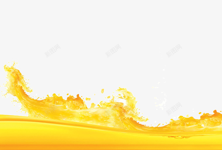 荡漾的橙子汁png免抠素材_88icon https://88icon.com 橙汁 纯天然 美味 饮料 黄色