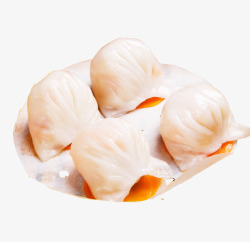 实物水晶虾饺素材