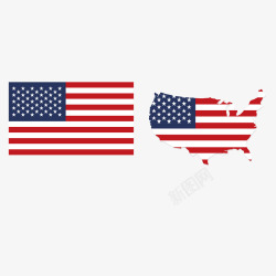 美国旗帜素材