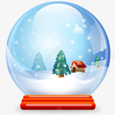 水晶球圣诞节iconshockchristmasicon图标图标